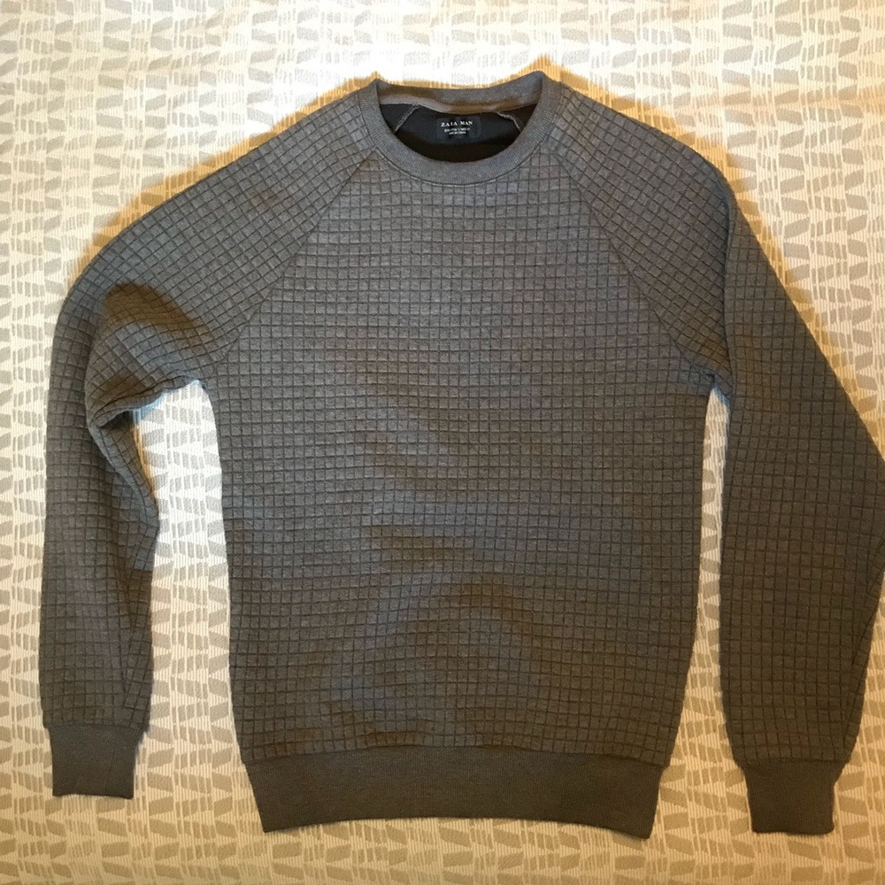 Zara Men’s gray sweater - small